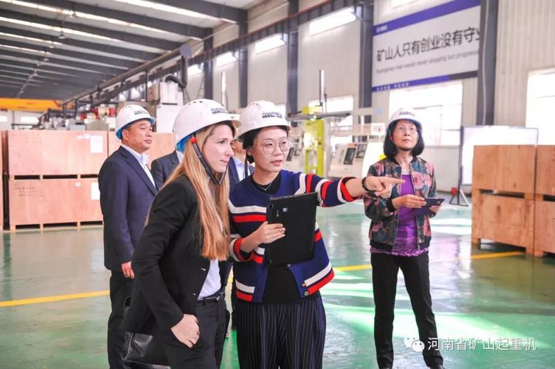  西门子（中国）有限公司领导莅临河南矿山参观指导